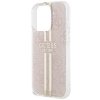 Guess GUHCP15LH4PSEGP iPhone 15 Pro 6.1 różowy/pink hardcase IML 4G Gold Stripe